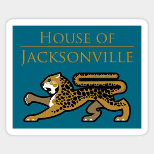 House of Jacksonville Magnet